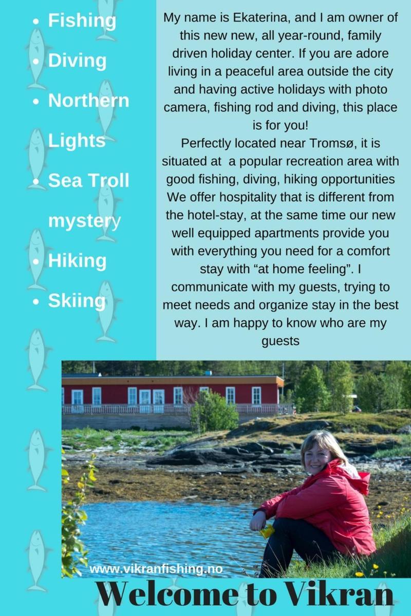 Vikran Vacation: Sea Fishing And Northern Lights Номер фото